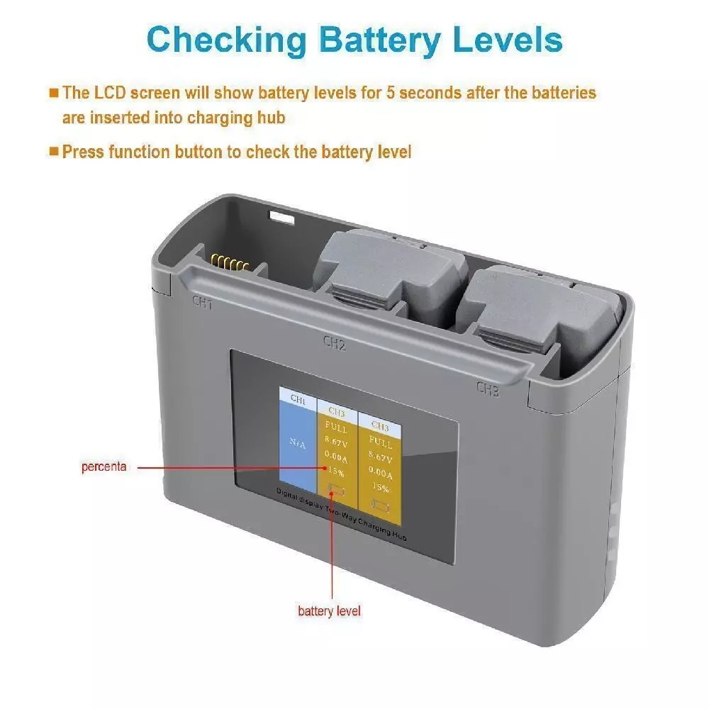 Pour Mini 2/SE chargeur affich - Drone Charging Hub avis et prix