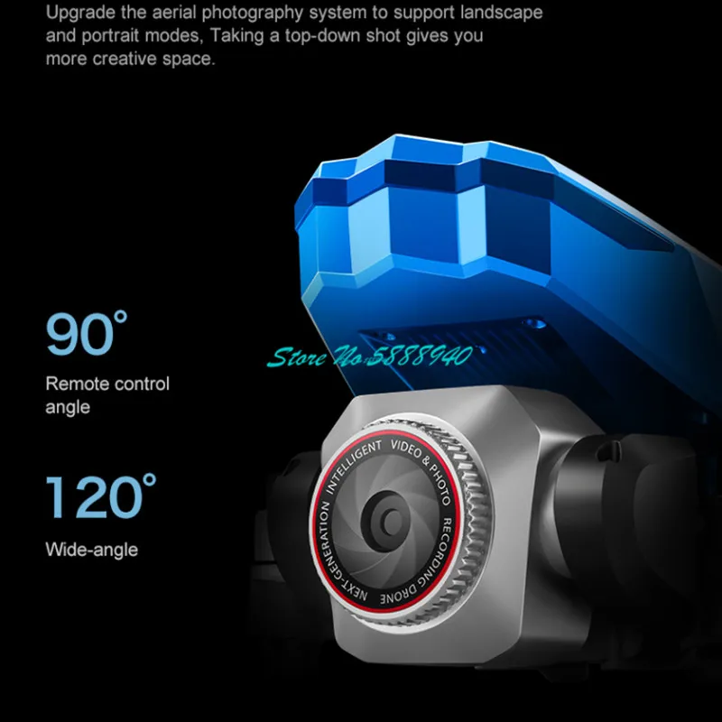 Drone FPV intelligent sans bal - Drone Controller Screen avis et prix