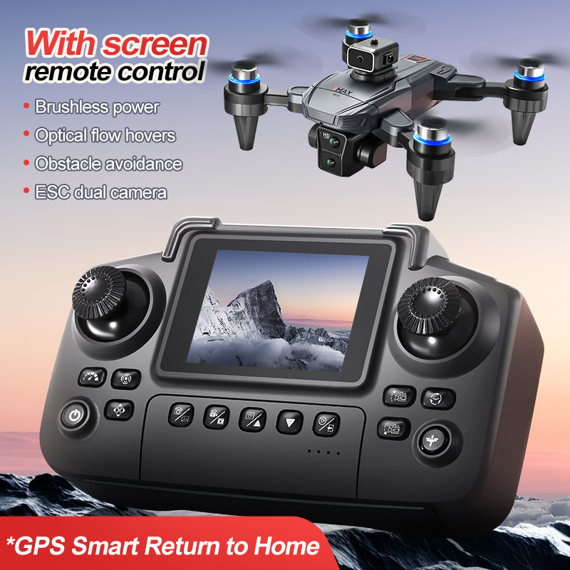 Drone GPS RC avec écran 4K pro - Drone Controller Screen avis et prix