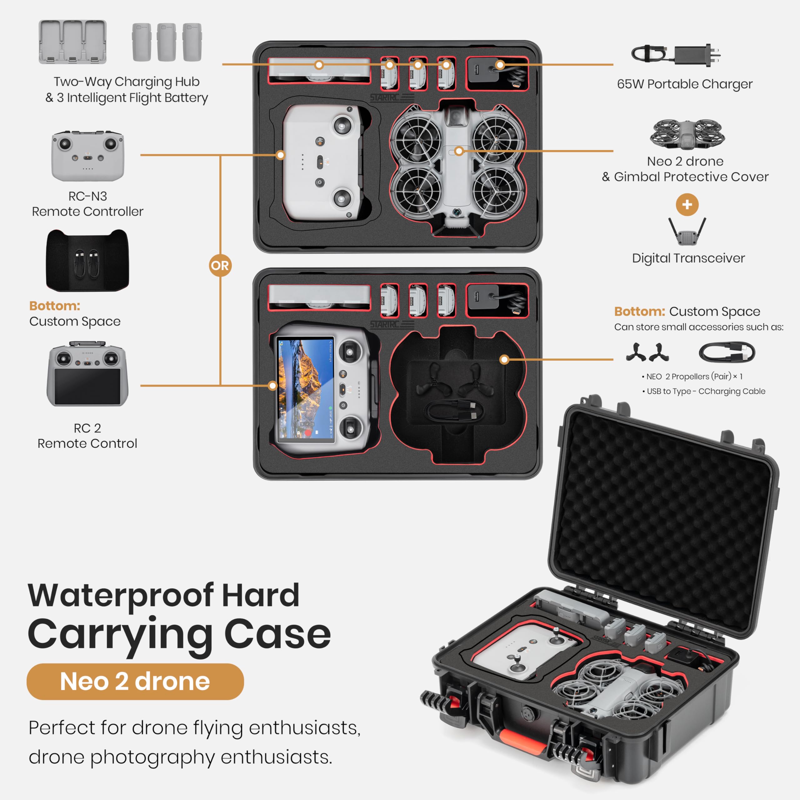 STARTRC Étui de transport rigi - Drone Controller Hood avis et prix
